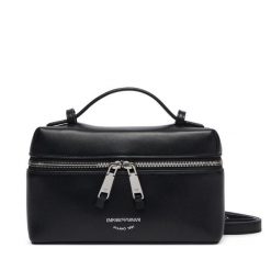 Torebka Emporio Armani. Czarne torebki do ręki damskie Emporio Armani, bez wzorów, bez dodatków. Za 1,439.00 zł.