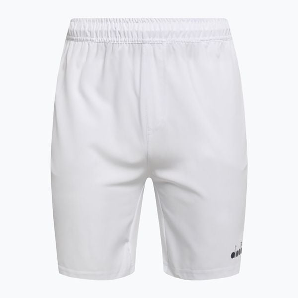 Spodenki męskie Diadora Core Bermuda. Białe szorty męskie Diadora, na lato, m, bez wzorów, z elastanu. Za 83.99 zł.