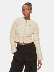 PINKO Kurtka przejściowa 101697 A11P Écru Regular Fit. Kurtki damskie Pinko, bez wzorów, z syntetyku, bez kaptura. Za 829.99 zł.