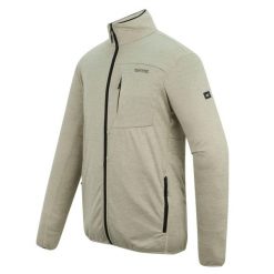Męska bluza Hillden Marl z zamkiem błyskawicznym. Brązowe bluzy męskie Regatta, m, bez wzorów, z materiału, bez kaptura. Za 139.99 zł.