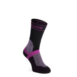 Skarpety rowerowe damskie Bridgedale MTB Winter Weight T2 Merino Sport Boot. Czarne obuwie sportowe damskie Bridgedale, bez wzorów, rowerowe. Za 72.99 zł.