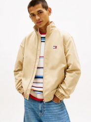 Tommy Jeans kurtka przejściowa Mężczyźni beżowy, L. Brązowe kurtki męskie Tommy Jeans, l, bez wzorów, z jeansu. Za 569.95 zł.