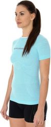 Brubeck Koszulka damska 3D Run Pro błękitna r. L (SS12030). Niebieskie t-shirty damskie Brubeck, l, bez wzorów, bez kołnierzyka. Za 106.71 zł.