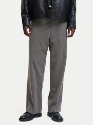 Jack & Jones Chinosy Bill 12293368 Szary Wide Leg. Szare eleganckie spodnie męskie Jack & Jones, m, bez wzorów, z syntetyku. Za 159.99 zł.