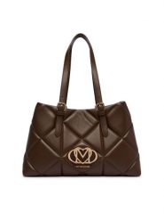 LOVE MOSCHINO Torebka JC4033PP1PLC0300 Brązowy. Brązowe torebki do ręki damskie Love Moschino, bez wzorów, ze skóry, bez dodatków. Za 1,099.00 zł.