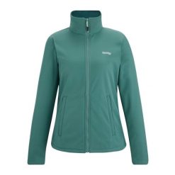 Kurtka Damska Softshell Spacer Connie V. Zielone kurtki damskie Regatta, bez wzorów, z softshellu, bez kaptura. Za 172.99 zł.