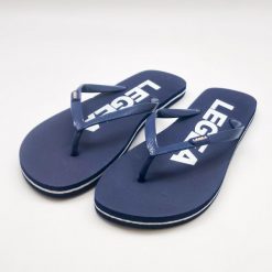 Japonki Mark niebieskie. Niebieskie klapki męskie Legea, sportowe. Za 27.00 zł.