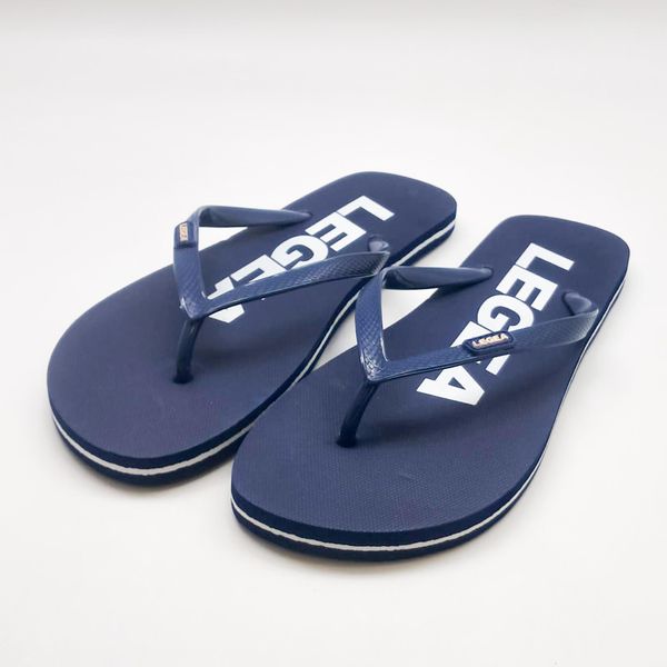 Japonki Mark niebieskie. Niebieskie klapki męskie Legea, bez wzorów. Za 27.00 zł.