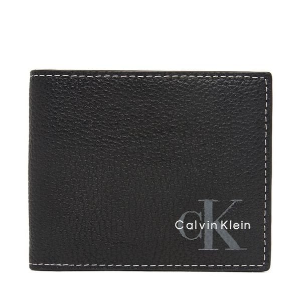 Portfel Calvin Klein. Czarne portfele męskie Calvin Klein, bez wzorów. Za 329.99 zł.