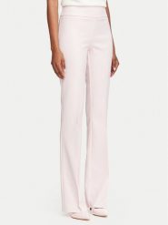 Rinascimento Spodnie materiałowe CFC0130140003 Różowy jasny Flare Fit. Czerwone spodnie materiałowe damskie Rinascimento, xl, bez wzorów, z materiału. Za 464.99 zł.