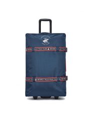 Beverly Hills Polo Club Walizka duża CEO-BHPC-WAL-001-L Granatowy. Niebieskie walizki męskie Beverly Hills Polo Club, bez wzorów, z materiału, duże. Za 349.99 zł.