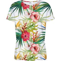 Colour Pleasure Koszulka damska CP-030 160 biało-zielona r. M/L. T-shirty damskie marki Colour Pleasure. Za 70.35 zł.
