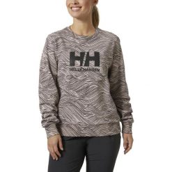 Sweter Damski Helly Hansen Hh Logo Crew Graphic 2. Czarne swetry damskie Helly Hansen, bez wzorów, sportowe, bez kołnierzyka, bez ramiączek, bez kaptura. Za 339.00 zł.