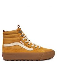 Vans Tenisówki Sk8-Hi Waterproof Insulat IVN000V85GR81 Brązowy jasny. Brązowe trampki męskie Vans, bez wzorów, ze skóry, bez zapięcia. Za 619.99 zł.