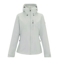 Wodoodporna Kurtka Damska Oklarna. Szare kurtki damskie Regatta, bez wzorów, bez kaptura. Za 400.99 zł.