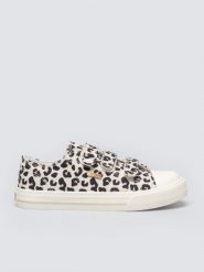 Trampki dziewczęce w panterkę wielokolorowe TT374171 000. Trampki i tenisówki dziewczęce Big Star, bez wzorów, z gumy, bez zapięcia. Za 129.99 zł.