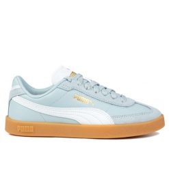Buty damskie sportowe sneakersy Puma CLUB II ERA. Brązowe obuwie sportowe damskie Puma, bez wzorów, z materiału, trekkingowe. Za 278.25 zł.