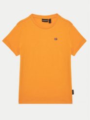 Napapijri T-Shirt Salis SS 2 NP0A4GEHA701 D Pomarańczowy Regular Fit. Brązowe t-shirty dla chłopców Napapijri, bez wzorów, z bawełny, bez ramiączek. Za 69.99 zł.