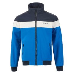 Kurtka zapinana na zamek Musto Snug 64. Niebieskie kurtki męskie Musto, m, bez wzorów, z materiału, eleganckie, bez kaptura. Za 714.80 zł.