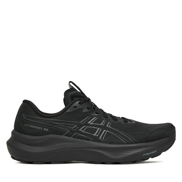 Buty do biegania Asics. Czarne buty sportowe męskie Asics, bez zapięcia, do biegania. Za 719.99 zł.