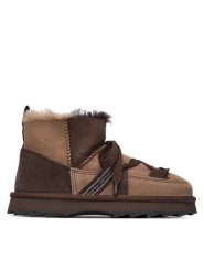 EMU Australia Śniegowce Blurred Micro Patchwork W13195 Brązowy ciemny. Brązowe śniegowce i trapery damskie Emu Australia. Za 774.99 zł.