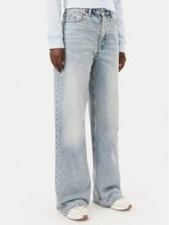 Tommy Jeans Jeansy DW0DW23027 Niebieski Wide Leg. Niebieskie jeansy damskie Tommy Jeans. Za 329.99 zł.