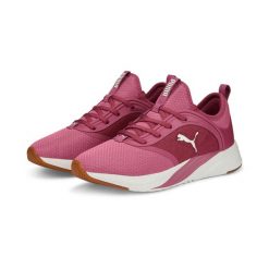 Buty do chodzenia damskie Puma SOFTRIDE RUBY. Czerwone obuwie sportowe damskie Puma, bez wzorów, z gumy, trekkingowe. Za 429.00 zł.