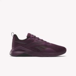 Buty sportowe damskie Reebok Nanoflex TR 2.0 treningowe sneakersy (100204607). Fioletowe obuwie sportowe damskie Reebok, trekkingowe. Za 269.00 zł.