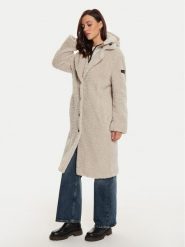 Frieda & Freddies Kożuch 3808 Écru Regular Fit. Płaszcze damskie Frieda & Freddies, bez wzorów, z syntetyku, bez kaptura. Za 1,249.00 zł.