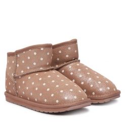 Śniegowce EMU Australia. Brązowe śniegowce dziewczęce Emu Australia, bez zapięcia. Za 384.99 zł.