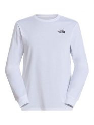 The North Face Longsleeve Evolution Simple Dome NF0A8EU3 Biały. Białe bluzki z długim rękawem męskie The North Face, m, bez wzorów, z bawełny, bez kołnierzyka. Za 159.99 zł.