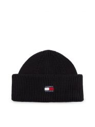 Tommy Jeans czapka z dzianiny Mężczyźni Bawełna (100%) czarny, ONE SIZE. Czarne czapki i kapelusze męskie Tommy Jeans, bez wzorów, z bawełny, wakacyjne. Za 169.95 zł.