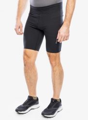 Spodenki sportowe Houdini Adventure Short Tights - true black S. Czarne krótkie spodenki sportowe męskie Houdini, s, bez wzorów, z materiału, do biegania. Za 209.99 zł.