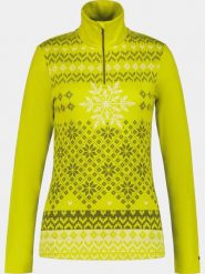 Koszulka Damska Luhta Hangist. Żółte koszulki sportowe damskie Luhta, s, bez wzorów, z materiału, bez kołnierzyka, bez ramiączek, narciarskie. Za 309.00 zł.