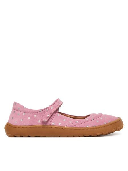 Froddo Baleriny Barefoot Mary J G3140195-4 DD Różowy. Czerwone baleriny dziewczęce Froddo, bez wzorów, ze skóry, bez zapięcia. Za 279.99 zł.