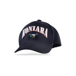 Czapka jeździecka z daszkiem GALOP WEAR Koniara Navy Edition. Niebieskie czapki i kapelusze damskie GALOP WEAR, bez wzorów, z bawełny, eleganckie. Za 125.55 zł.