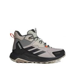 Buty trekkingowe adidas Terrex Anylander Skórzane Wodoodporne. Szare trekkingi damskie Adidas, trekkingowe. Za 474.55 zł.