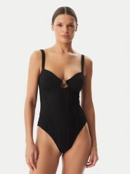 BOSS Strój kąpielowy 50561334 Czarny. Czarne kostiumy jednoczęściowe damskie Boss, m, bez wzorów, z syntetyku. Za 679.99 zł.