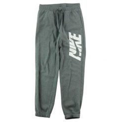 Second life - Spodnie dresowe męskie Nike Swoosh Club szare - Jak nowy. Szare spodnie sportowe męskie Nike, m, bez wzorów, z dresówki, do biegania. Za 127.76 zł.