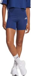 Adidas Spodenki damskie adidas Essentials 3-Stripes High Waisted Biker niebieskie JE1225 S. Niebieskie szorty sportowe damskie Adidas, s, bez wzorów, sportowe. Za 108.99 zł.