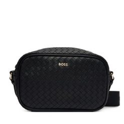 Torebka BOSS. Czarne torebki do ręki damskie Boss, bez wzorów, bez dodatków. Za 599.99 zł.