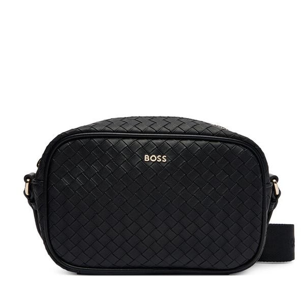 Torebka BOSS. Czarne torebki do ręki damskie Boss, bez wzorów, bez dodatków. Za 599.99 zł.