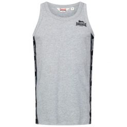 Tank top Lonsdale Clousta. Czarne t-shirty męskie Lonsdale, m, bez wzorów, z materiału, klasyczne, bez kołnierzyka. Za 127.00 zł.
