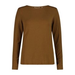 Damski sweter z dekoltem w łódkę CMP. Brązowe swetry damskie CMP, na zimę, bez wzorów, bez kołnierzyka, bez ramiączek, bez kaptura. Za 276.00 zł.