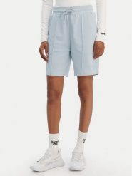 Reebok Szorty sportowe Sasha RK25510CCW Błękitny Regular Fit. Niebieskie szorty sportowe damskie Reebok, xl, bez wzorów, z syntetyku, sportowe. Za 139.99 zł.