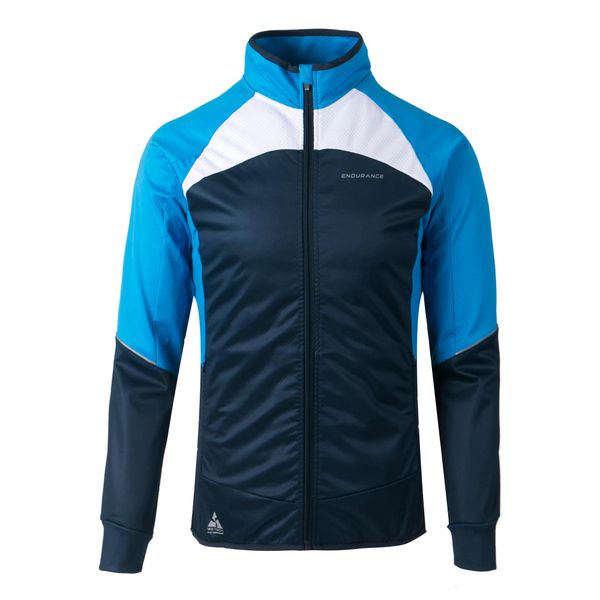 Damska bluza dresowa Endurance Rayna XCS. Niebieskie bluzy damskie Endurance, bez wzorów, z dresówki, bez kaptura. Za 197.50 zł.