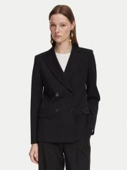Weekend Max Mara Marynarka Colibri 2625916021 Czarny Regular Fit. Czarne żakiety damskie Weekend Max Mara, s, bez wzorów, z bawełny. Za 1,339.00 zł.