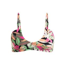 Stanik bikini z miseczkami dla Kobiety PRINTED BEACH CLASSICS Czarny. Czarne bikini damskie Roxy, m, bez wzorów. Za 179.00 zł.