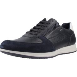 Buty GEOX U AVERY Niebieski. Niebieskie trekkingi męskie Geox, trekkingowe. Za 323.99 zł.