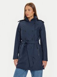 Helly Hansen Płaszcz przejściowy Welsey II 53314 Granatowy Regular Fit. Niebieskie płaszcze damskie Helly Hansen, s, bez wzorów, z syntetyku, bez kaptura. Za 899.99 zł.